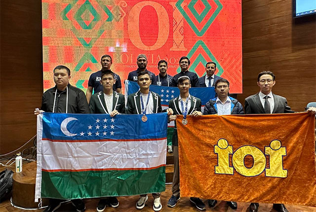 Школьники из Узбекистана завоевали серебро и бронзу на IOI-2025
