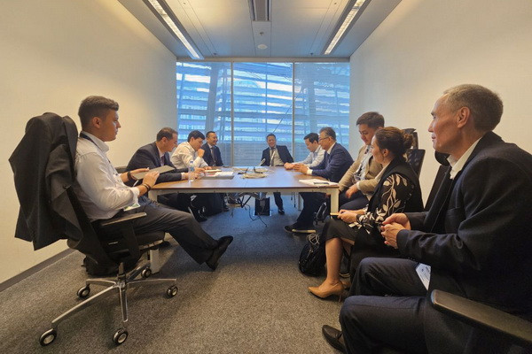 Прошла встреча с Вице-министром цифрового развития, инноваций и аэрокосмической промышленности Республики Казахстан