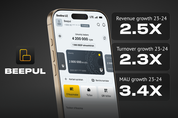 Beepul has significantly increased its revenue and user base in Uzbekistan by 2025