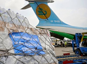 Узбекистан доставил гуманитарную помощь в Пакистан