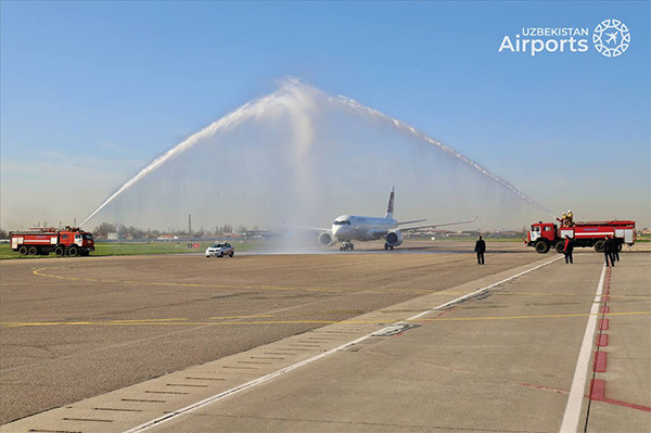 Air Manas resumes flights to Tashkent