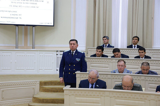 Шохрух Аминов назначен новым прокурором Каракалпакстана