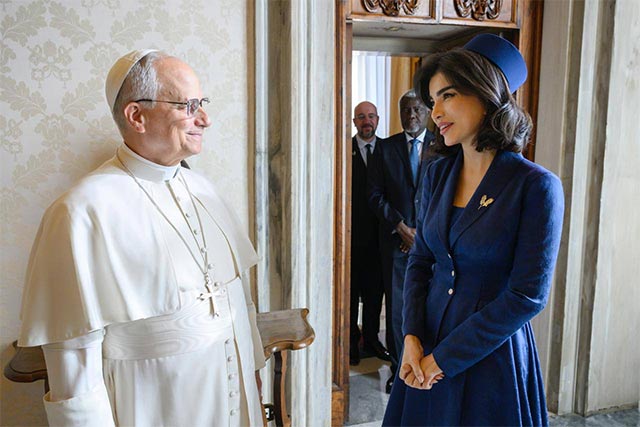 Saida Mirziyoyeva Meets Pope Leo XIV