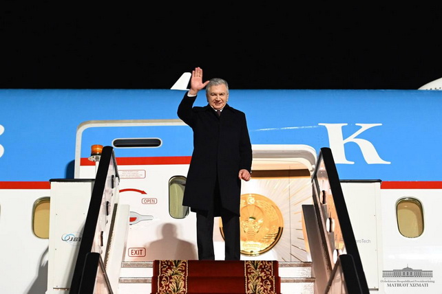 President of Uzbekistan concludes working visit to Russia