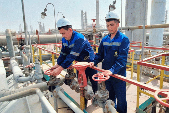 На Ферганском НПЗ внедрены новые технологические решения по повышению эффективности переработки углеводородного сырья