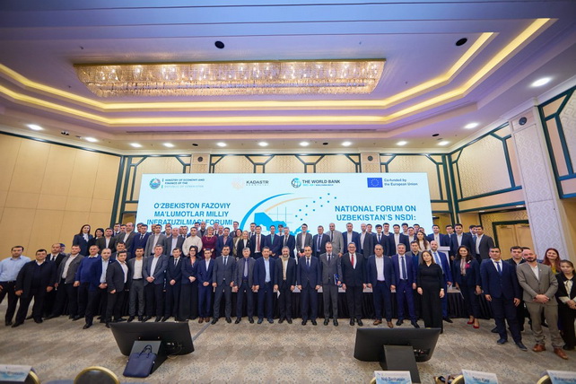 National Forum on Spatial Data Held in Uzbekistan