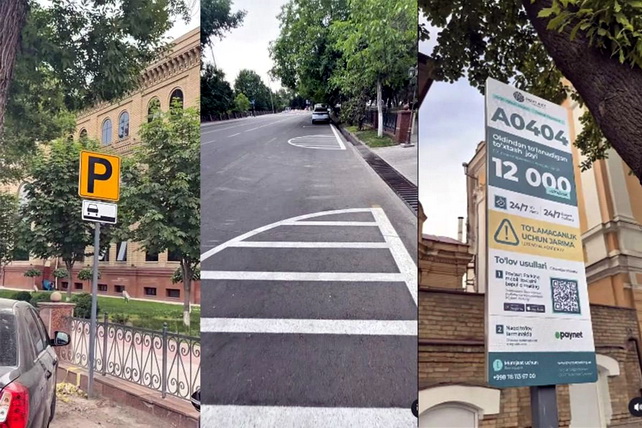 Tashkent launches unified city parking system pilot