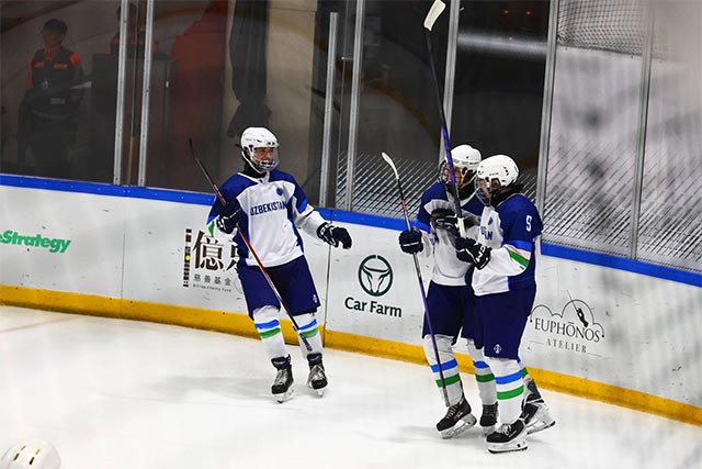 Uzbekistan U18 Hockey Team Wins World Championship in Division IIIA