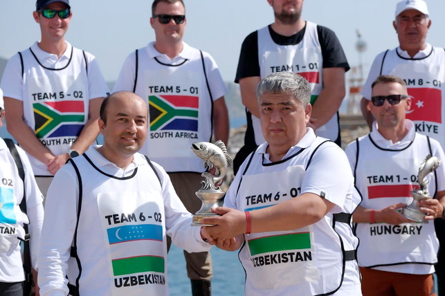 Uzbek Fishermen Shine at International Tournament Near Türkiye’s Akkuyu Nuclear Power Plant