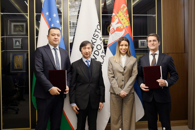 Узбекистан и Сербия договорились расширять сотрудничество в электротехнике, машиностроении и текстильной промышленности