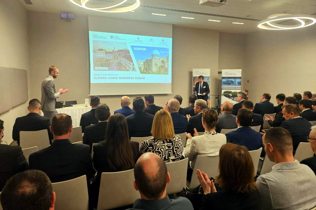 A business forum titled "Uzbekistan – Slovakia" took place in Bratislava