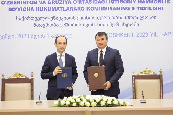 The 9th meeting of the Uzbek-Georgian Intergovernmental Commission on Trade and Economic Cooperation takes place in Tashkent