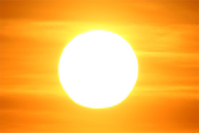 Global temperature increases by 0.5 degree