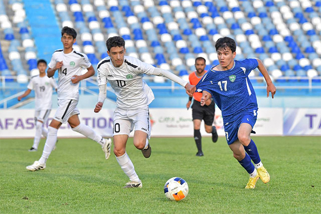 Uzbekistan U-16 draw with Turkmenistan at CAFA tournament