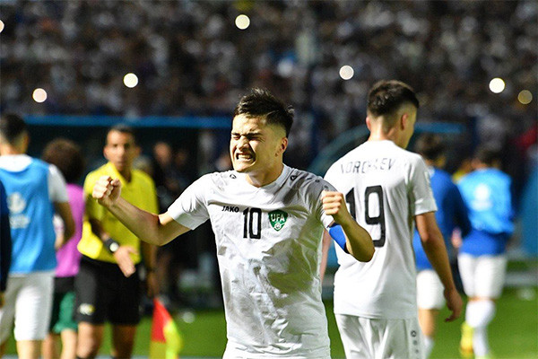 Олимпийская сборная Узбекистана пробилась в полуфинал Кубка Азии