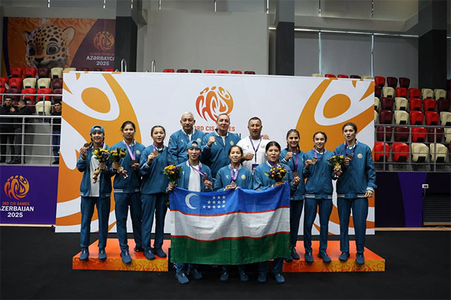 Сборная Узбекистана по боксу среди девушек выиграла медальный зачёт Игр СНГ в Азербайджане