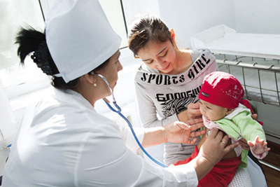 Uzbekistan Holds Nationwide Measles Immunization Week