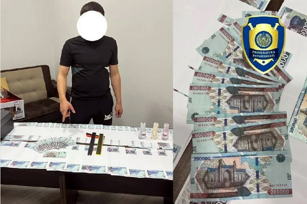 В Ташкенте мужчина напечатал фальшивые деньги