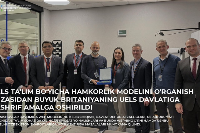 Uzbekistan explores educational cooperation model with Wales