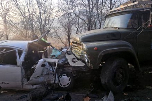 Three Killed in Head-On Collision Between Matiz and Truck in Jizzakh Region