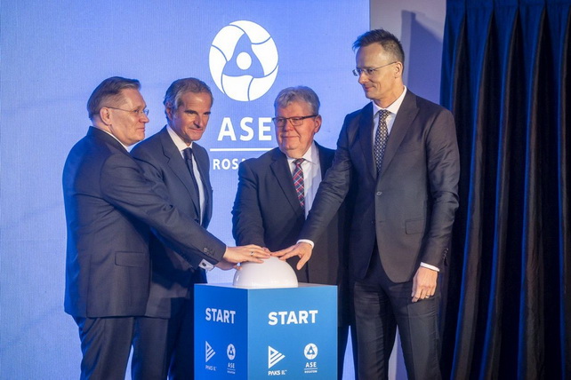 Rosatom Begins Pouring Concrete for Reactor Building of Unit 5 at Paks NPP