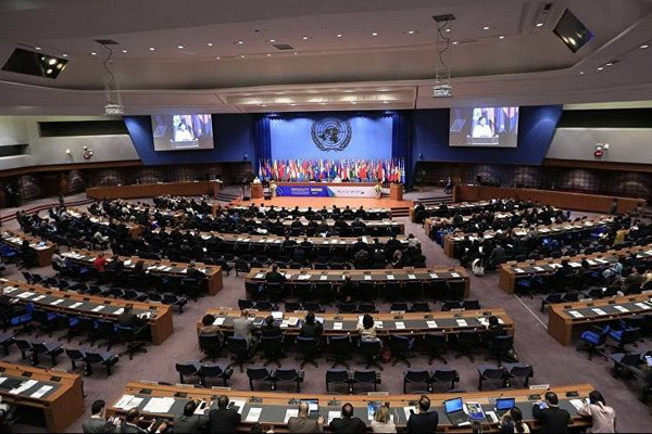 A delegation of Uzbekistan takes part in the 78th session of ESCAP