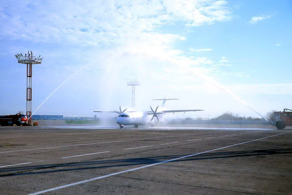 The first aircraft of Silk Avia arrives in Tashkent