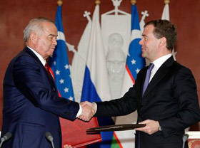 Совместное заявление по итогам официального визита Президента Республики Узбекистан И.А.Каримова в Российскую Федерацию