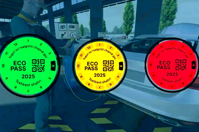 Fines for Environmental Stickers for Motor Vehicles in Uzbekistan to Be Introduced Starting in 2028