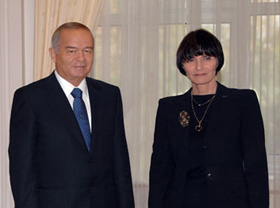 Президент Узбекистана принял главу МИД Швейцарской Конфедерации