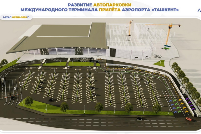 Uzbekistan Airports Unveils Reconstruction Plan for the Arrival Square at Tashkent International Airport