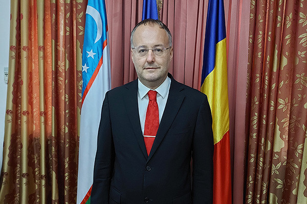 Ruminiyaning O‘zbekistondagi elchisi mustaqillikning 34 yilligi bilan tabrikladi