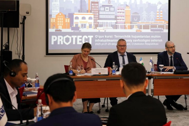 OSCE Assists Uzbekistan in Strengthening Security of Key Public Facilities