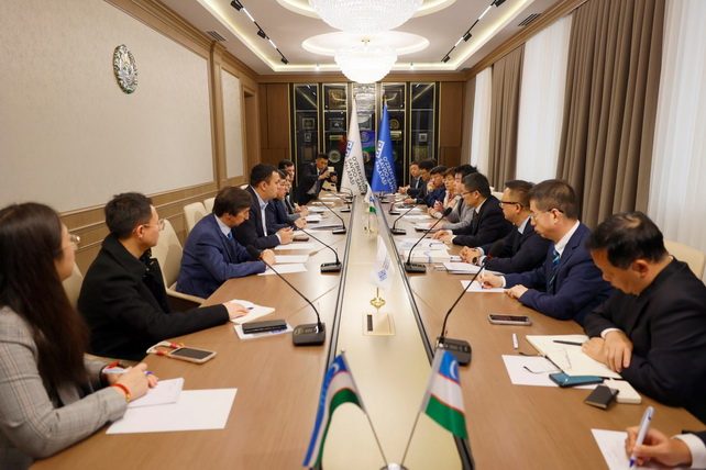 ТПП Узбекистана и делегация провинция Шэньси обсудили расширение промышленного партнёрства