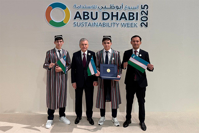 Tashkent Presidential School wins prestigious Zayed Sustainability Prize