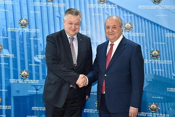 Абдулазиз Камилов принял директора БДИПЧ ОБСЕ