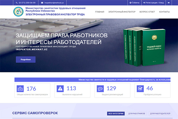 Министерство занятости запустило услугу «Электронный правовой инспектор труда»