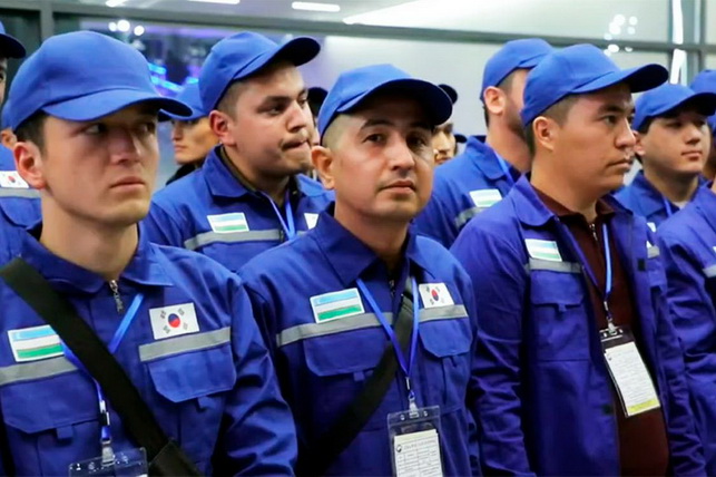 С начала 2025 года более 2 тыс. узбекских работников направлены в Южную Корею