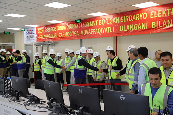 ACWA Power commissioned the first power unit of a thermal power plant in Syrdarya region