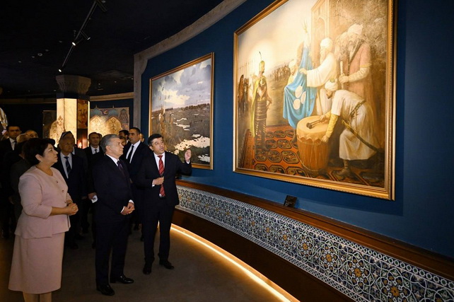 Mirziyoyev Visits Revitalized State Museum of the History of Temurids