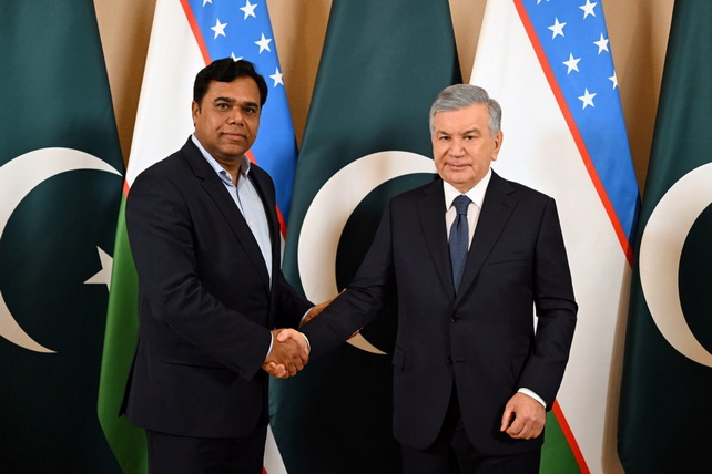 President of Uzbekistan Meets with CEO of Go Group