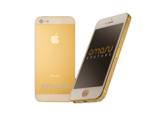 Amosu Couture creates luxury gold Swarovski iPhone 5
