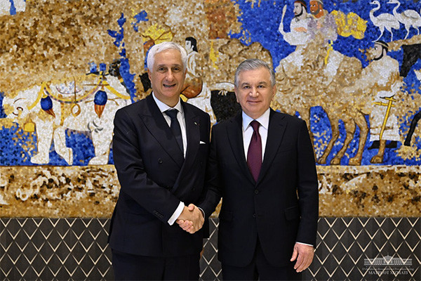 President of Uzbekistan meets with the Semmaris Group Chairman