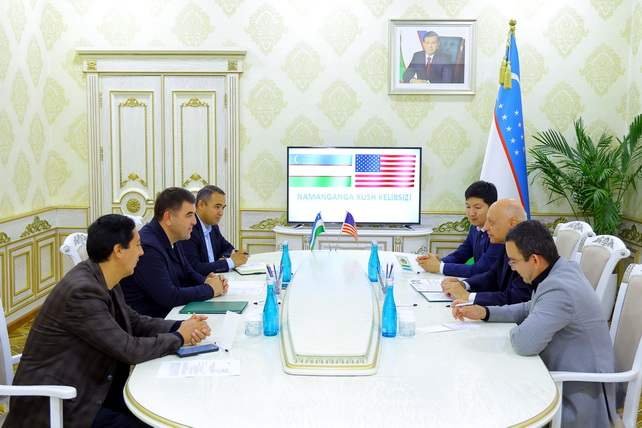 Namangan Region Signs Agreement with American Institute