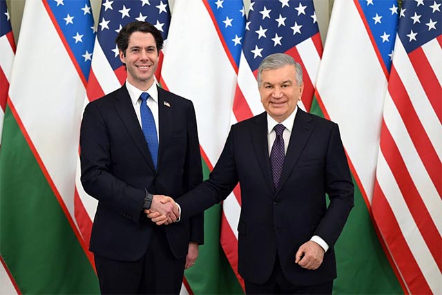 President of Uzbekistan Holds Talks with Key U.S. Financial Institutions in Washington