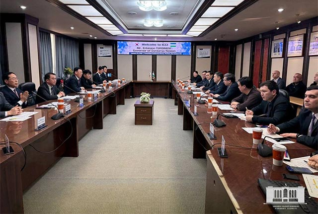 Делегация Сырдарьинской области с рабочим визитом находится в Республике Корея