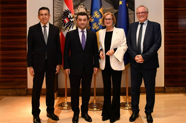 Uzbekistan’s Foreign Minister Meets Governor of Lower Austria