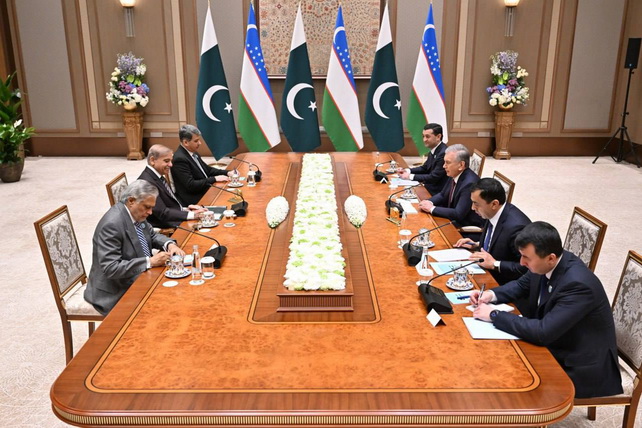 Shavkat Mirziyoyev and Shehbaz Sharif agree to deepen strategic partnership