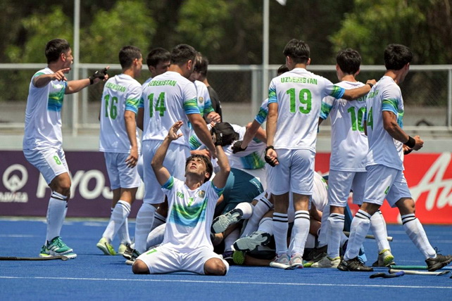 Uzbekistan Field Hockey Team Secures 2026 Asian Games Spot