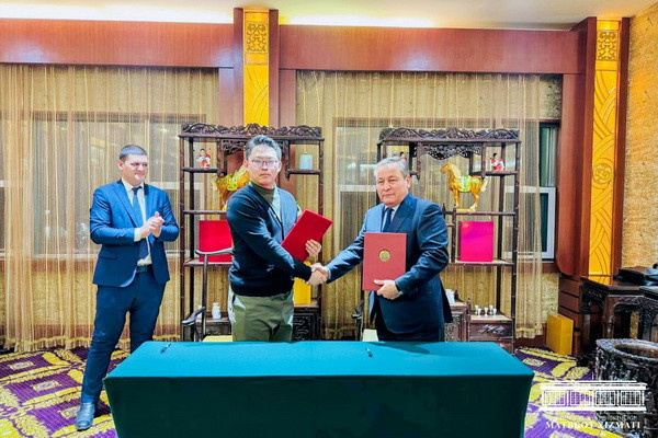 Andijan region and China sign agreements worth US$1.2 billion